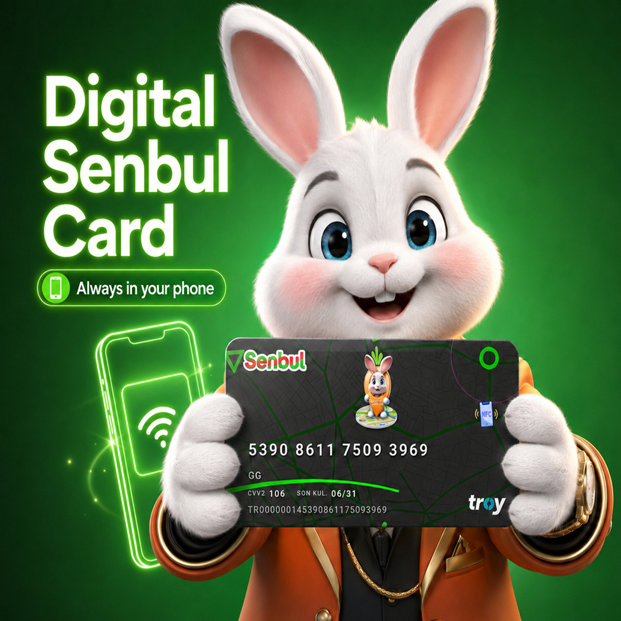Senbul Card digital rewards card